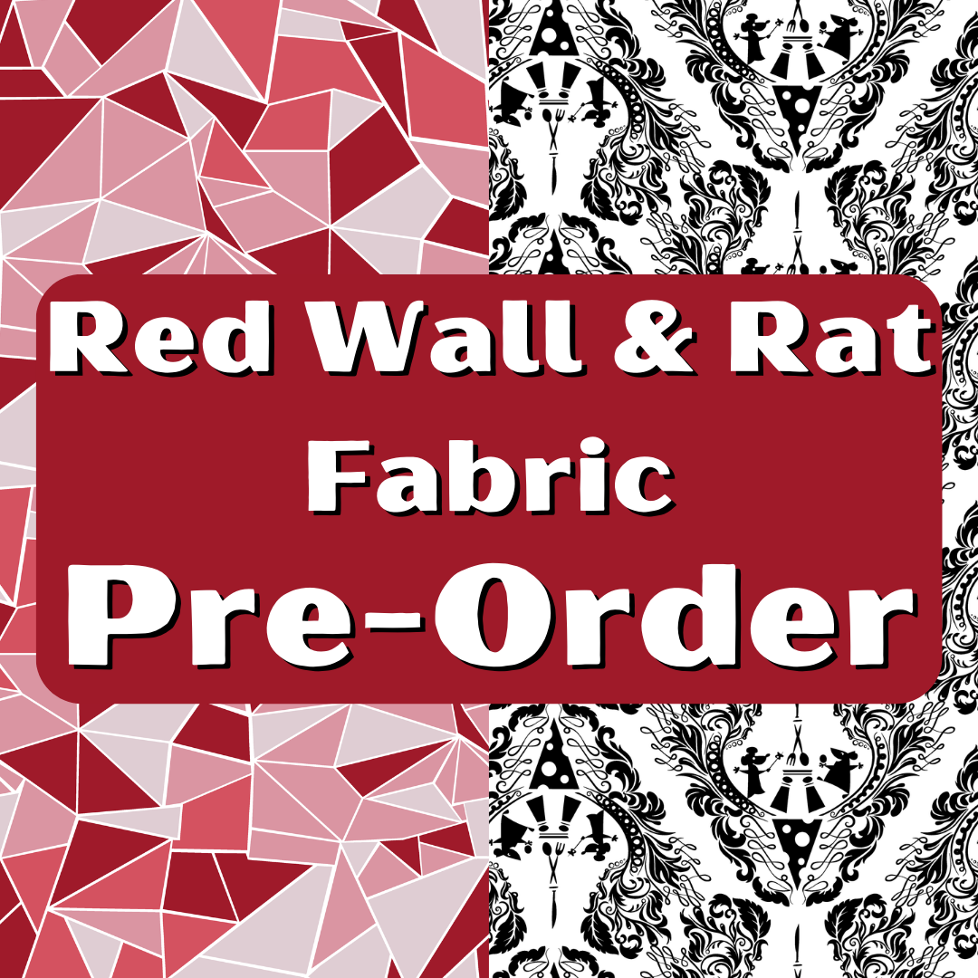 Red Wall & Rat Fabric Pre-Order