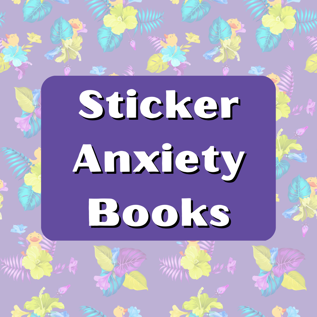 Sticker Anxiety Books