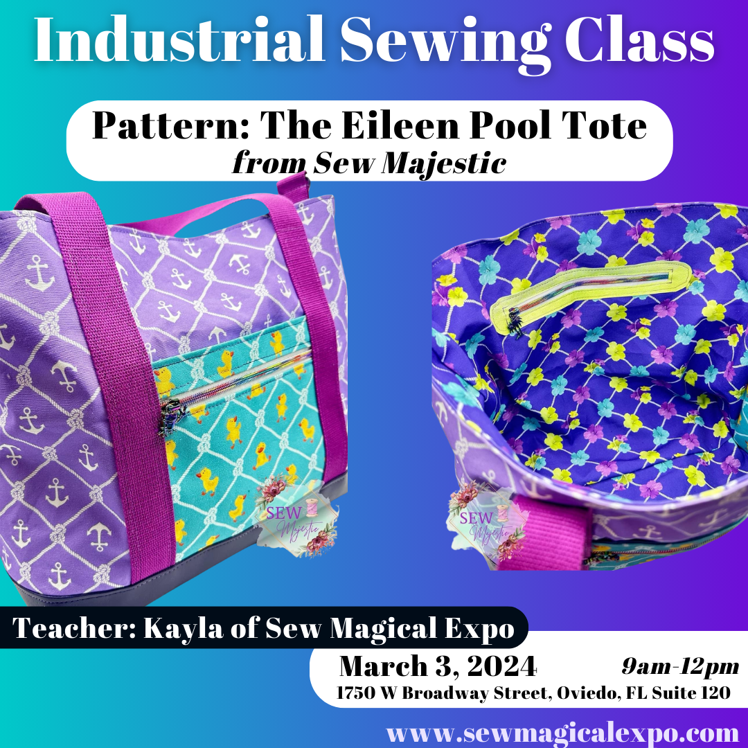Industrial Class: Eileen Pool Tote